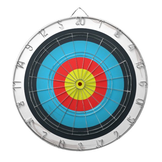 Boogschieten Dartbord (Voorkant)