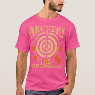 Boogschieten De traditionele manier van boogschiet T-shirt