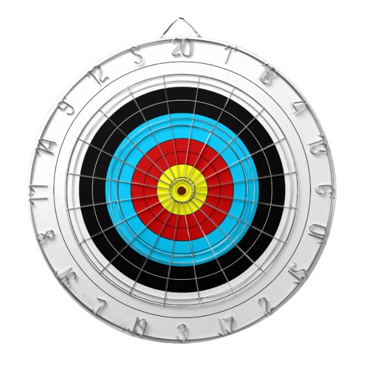 boogschieten doel dart board dartbord (Voorkant)
