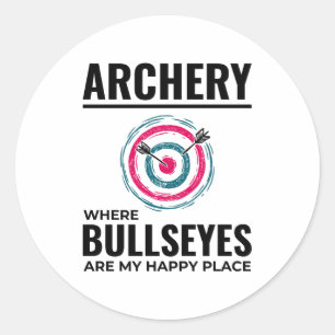 Boogschieten Doelen Archer Bow Arrows Bullseye Ronde Sticker
