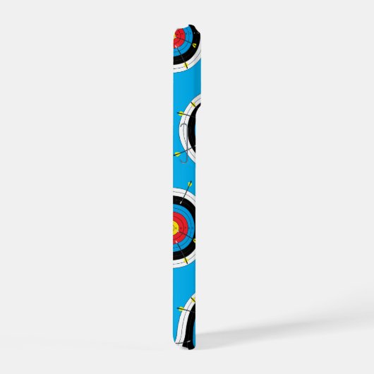 Boogschieten Doelen en Pijlen, Boog Schieten iPhone 15 Case (Rechterkant)