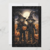 Boogschieten en Gotische Pompoenen in het Cornfiel Kaart (Achterkant)