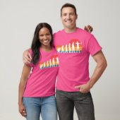 Boogschieten Evolutie Boog Jagen Boogschutter Boge T-shirt (Unisex)