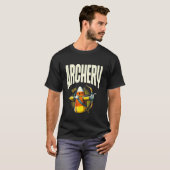 Boogschieten Fijne Halloweenavond T-shirt (Voorkant volledig)