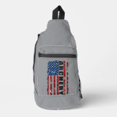  boogschieten Flag Sling Bag (Voorkant)