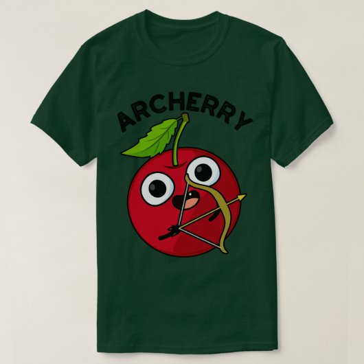 Boogschieten Grappig Fruit Boogschieten Pun 1 T-shirt (Design voorkant)
