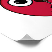 Boogschieten Grappig Fruit Boogschieten Pun Poster (Hoek)