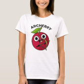 Boogschieten Grappig Fruit Boogschieten Pun T-shirt (Voorkant)