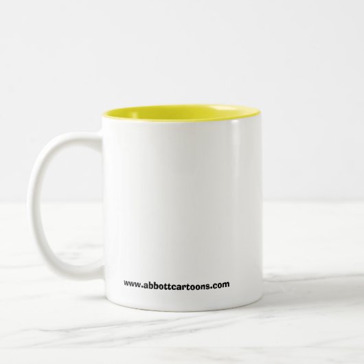 Boogschieten Humor Mok Gift (Links)