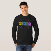 Boogschieten I Periodieke Elementen Nerd Boogschie T-shirt (Voorkant volledig)
