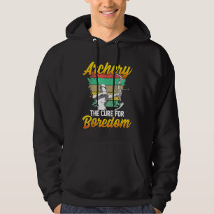 Boogschieten is de remedie voor verveling competit hoodie