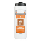 Boogschieten is mijn medicijn thermosbeker (Voorkant)