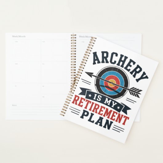 Boogschieten Is Mijn Pensioenplan Boogschutter Planner (Display)