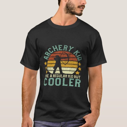 Boogschieten Kind Funny Bow and Arrow Young Archer T-shirt (Voorkant)
