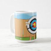 Boogschieten Koffiemok (Voorkant links)