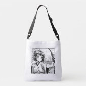 Boogschieten Manga Gal Crossbody Tas (Achterkant)