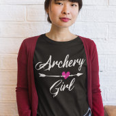 Boogschieten Meisje Gift Voor Vrouw Archer Jacht V T-shirt