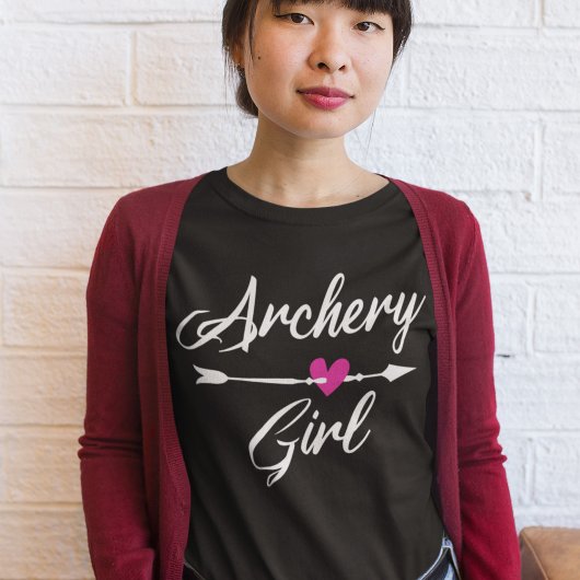 Boogschieten Meisje Gift Voor Vrouw Archer Jacht V T-shirt