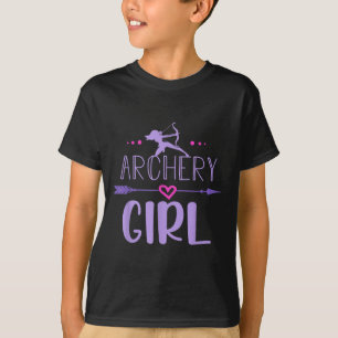 Boogschieten Meisje Grappig Vrouw Boogschutter Quo T-shirt