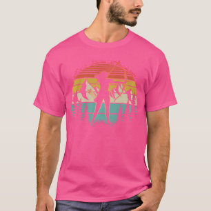 Boogschieten Meisje Vrouwen Boogschutter Bow Sunse T-shirt