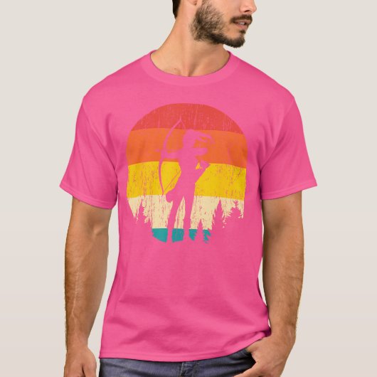 Boogschieten met boog Grappige boogschutters Bowma T-shirt (Voorkant)