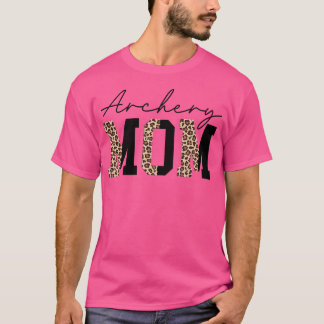 Boogschieten Moeder Leopard Boogschutter Mama Trot T-shirt