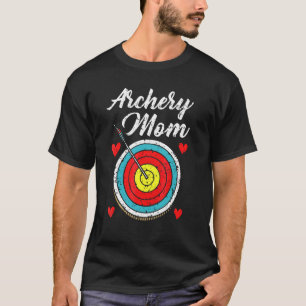 Boogschieten Moeder Schiet Boog Pijl Boogschutter  T-shirt