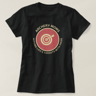 Boogschieten Mom De doelen van het leven raken m T-shirt