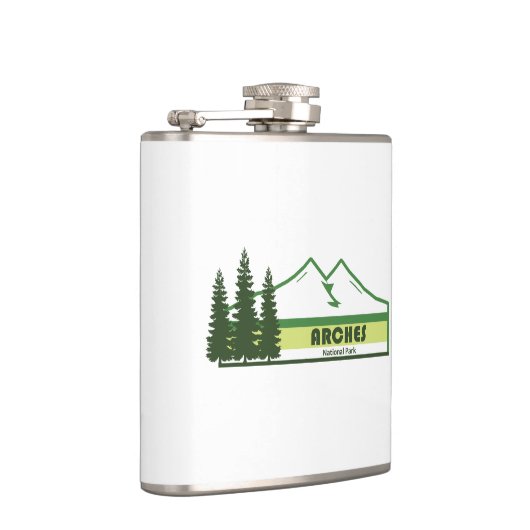 Boogschieten Nationaal Park Groene Strepen Heupfles (Rechts)