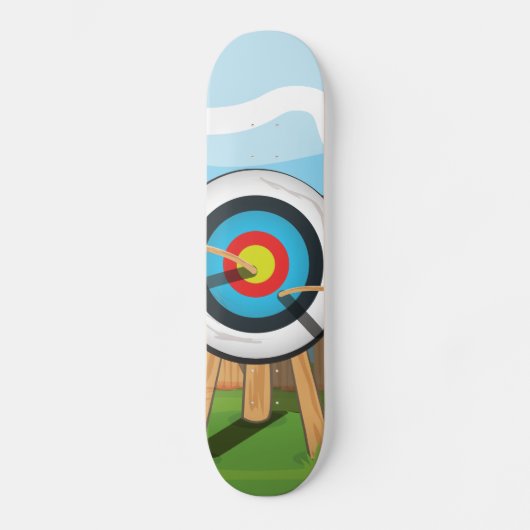 Boogschieten Persoonlijk Skateboard (Voorkant)