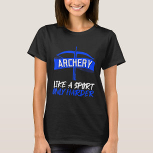 Boogschieten pijlen doel sport boogschutter idee t-shirt