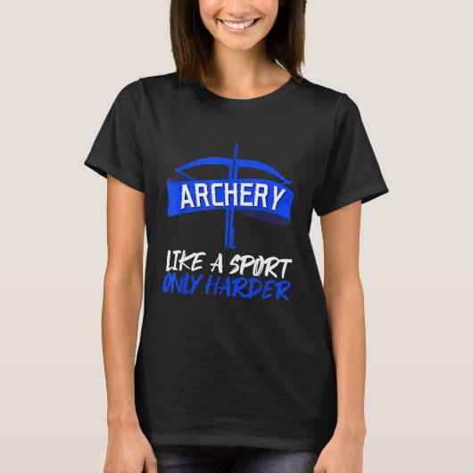 Boogschieten pijlen doel sport boogschutter idee t-shirt (Voorkant)