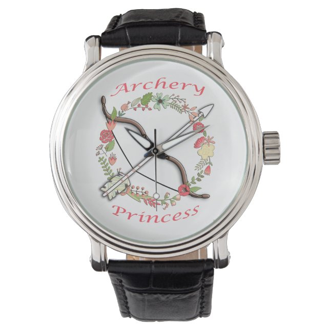 Boogschieten Prinses Horloge (Voorkant)