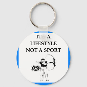 boogschieten sleutelhanger
