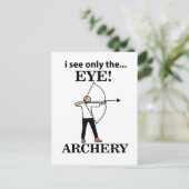 Boogschieten Sport Boog Pijl Boogschieten Briefkaart (Staand voorkant)
