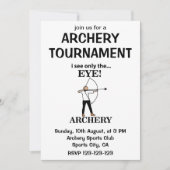 Boogschieten Sport Boog Pijl Boogschieten Kaart (Voorkant)