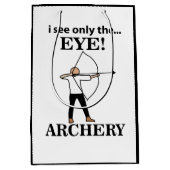 Boogschieten Sport Boog Pijl Boogschieten Medium Cadeauzakje (Voorkant)