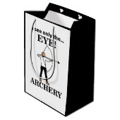 Boogschieten Sport Boog Pijl Boogschieten Medium Cadeauzakje (Achterkant Gekanteld)