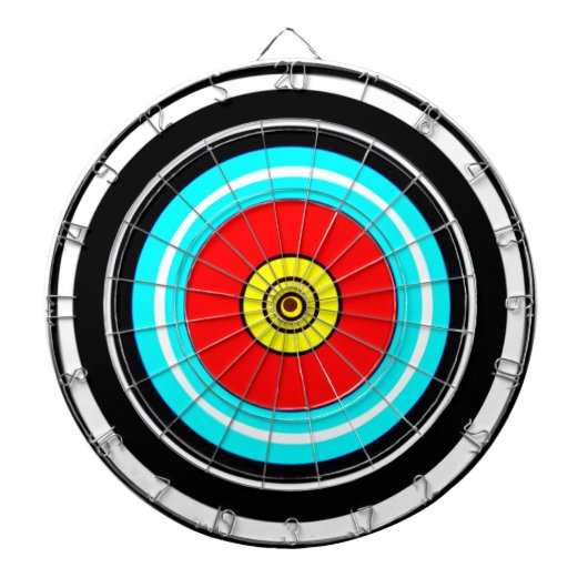 Boogschieten Stijl Doel Dartbord (Voorkant)