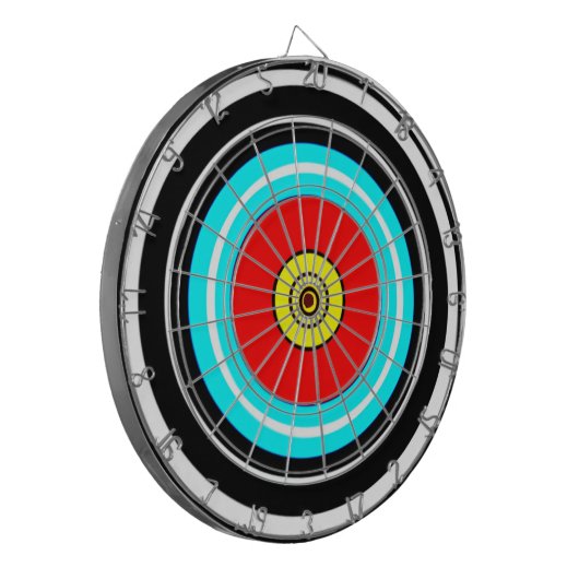 Boogschieten Stijl Doel Dartbord (Voorkant Links)