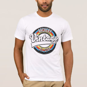 Boogschieten vintage all star logo t-shirt