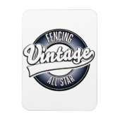 Boogschieten Vintage all star Magneet (Verticaal)