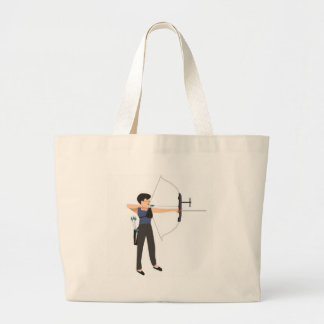 boogschieten voor meisjes grote tote bag