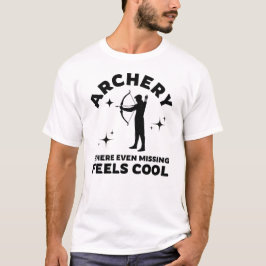 Boogschieten waar zelfs sissen cool aanvoelt | boo t-shirt