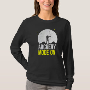 Boogschietmodus Op Boog Pijl Schietsport Boogschut T-shirt