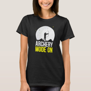 Boogschietmodus Op Boog Pijl Schietsport Boogschut T-shirt