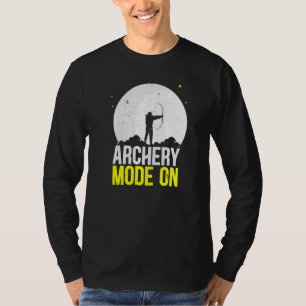 Boogschietmodus Op Boog Pijl Schietsport Boogschut T-shirt