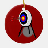 Boogschietornament Keramisch Ornament (Voorkant)