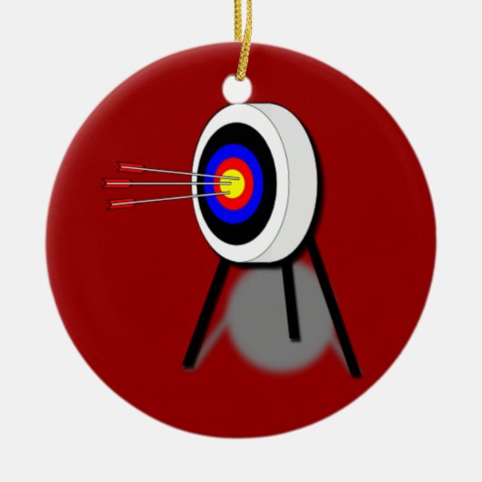 Boogschietornament Keramisch Ornament (Voorkant)