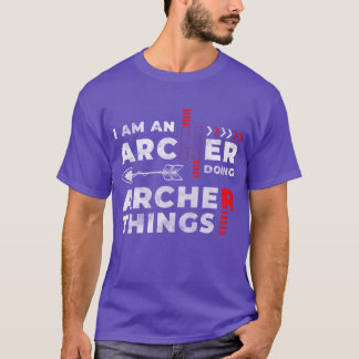 Boogschietsporten Boog Nauwkeurigheid Koker meisje T-shirt